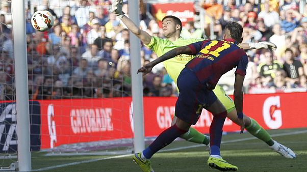 Der FC Barcelona auf Meisterschaftskurs Der FC Barcelona auf Meisterschaftskurs