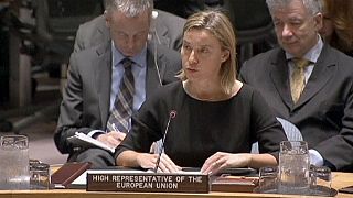 Mogherini asks UN Security Council to back EU migrants plan