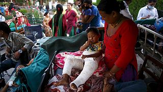 Dutzende Tote bei Nachbeben in Nepal