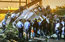 تصادف مرگبار قطار در فیلادلفیا
