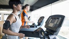 Image: Running on the treadmill