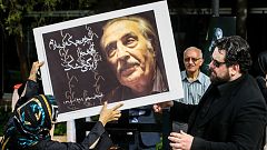 وداع با محمدعلی سپانلو در تهران (به همراه گزارش تصویری)