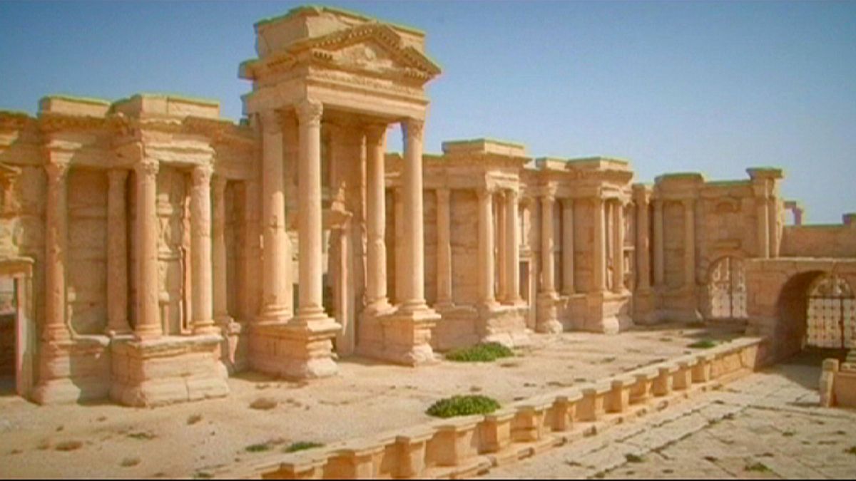 Las ruinas de Palmira corren el riesgo de convertirse en un campo de batalla