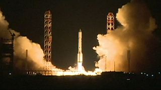 Russian rocket plunges to earth minutes after launch