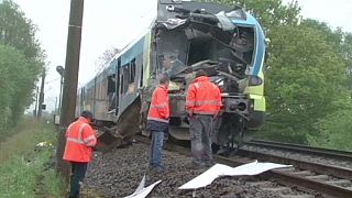 Железнодорожная катастрофа в Германии: двое погибших, двадцать пострадавших