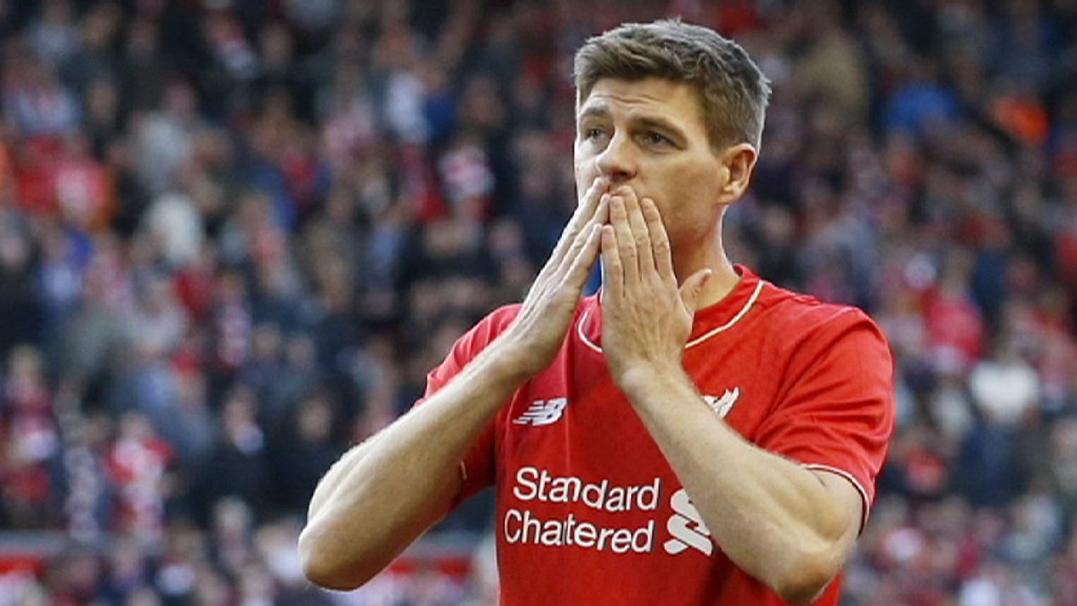 'The Leaving of Liverpool' Steven Gerrard plays his last match at Anfield