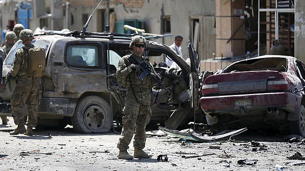Afganistan'da AB Polis Misyonu aracına saldırı Afganistan'da AB Polis Misyonu aracına saldırı