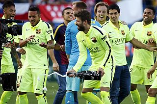 Barcelona crowned Spanish champions