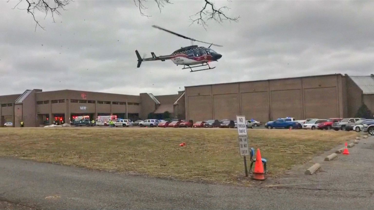 IMAGE: Kentucky school shooting scene