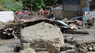 Heavy loss of life in Colombian landslide