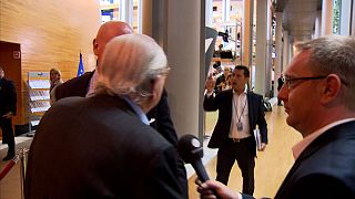 Watch: France's Jean-Marie Le Pen clashes with UKIP MEP Woolfe