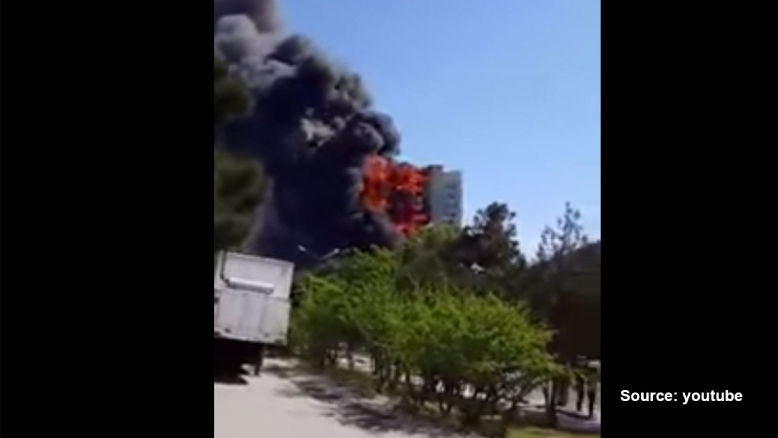 Μπακού: Τουλάχιστον 15 νεκροί από μεγάλη πυρκαγιά σε συγκρότημα πολυκατοικιών