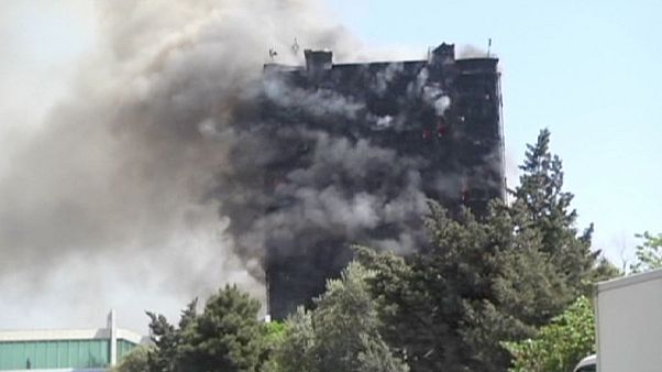 Residential building inferno kills 16 in Baku Residential building inferno kills 16 in Baku