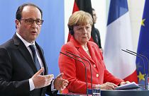 Merkel and Hollande pledge action on climate change