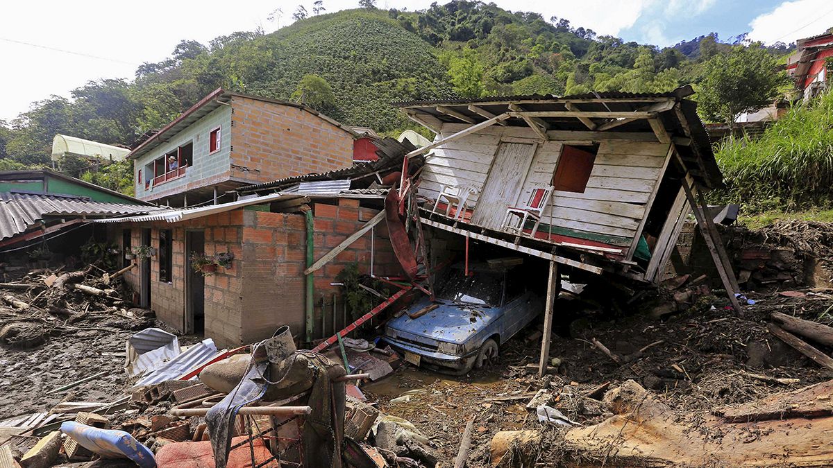 Colombia President promises to help families affected by deadly landslide