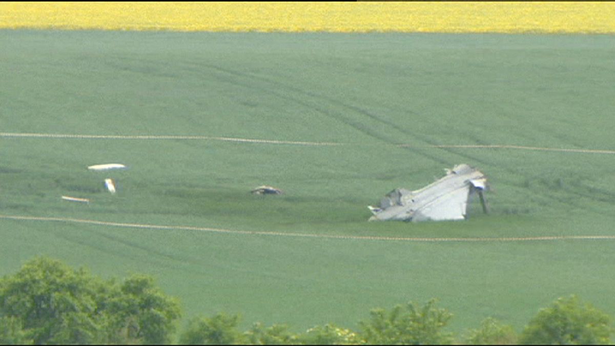 Hungarian Gripen fighter plane crashes in Czech Republic