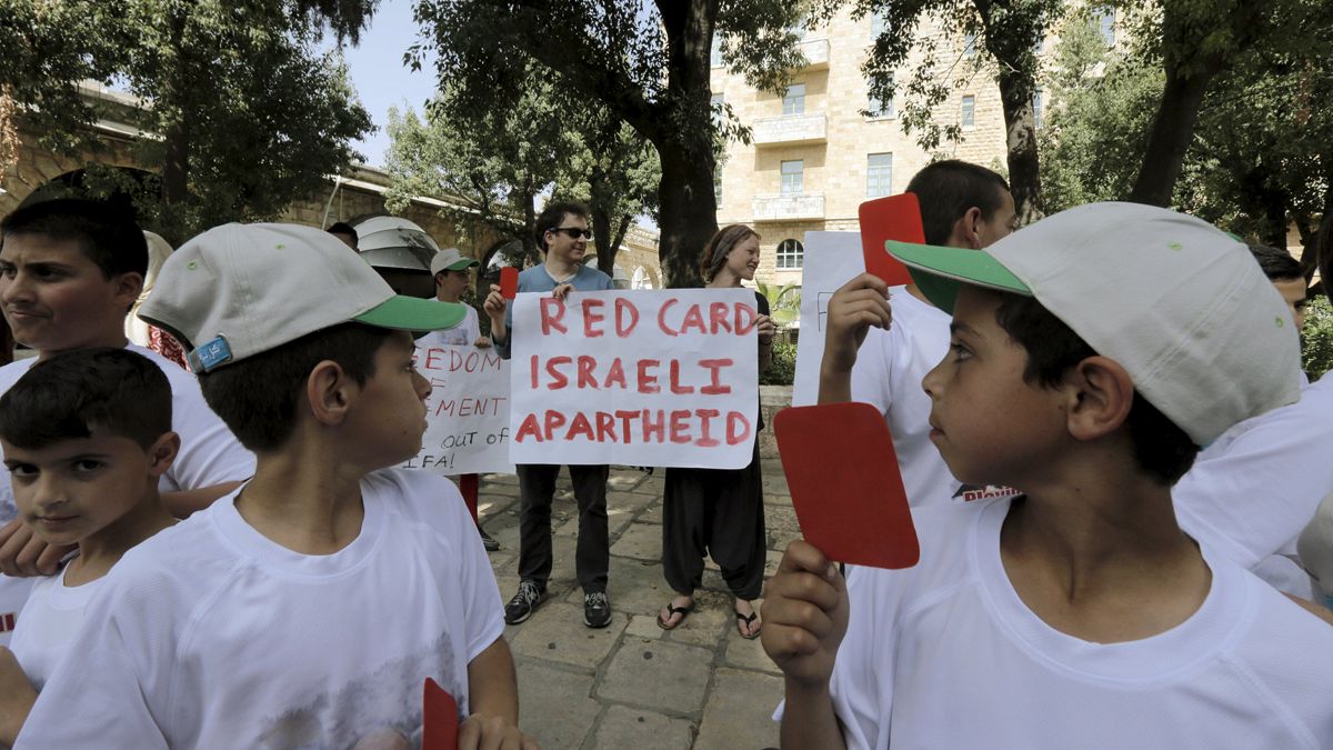Palestinesi irremovibili su richiesta sospensione di Israele dalla Fifa
