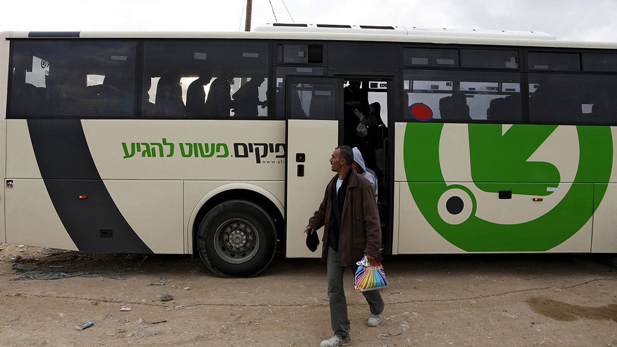 Tambores de apartheid en los autobuses de Cisjordania