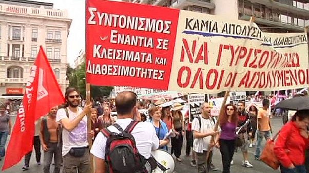 Grecia: protesta di 24 ore di medici e infermieri Grecia: protesta di 24 ore di medici e infermieri