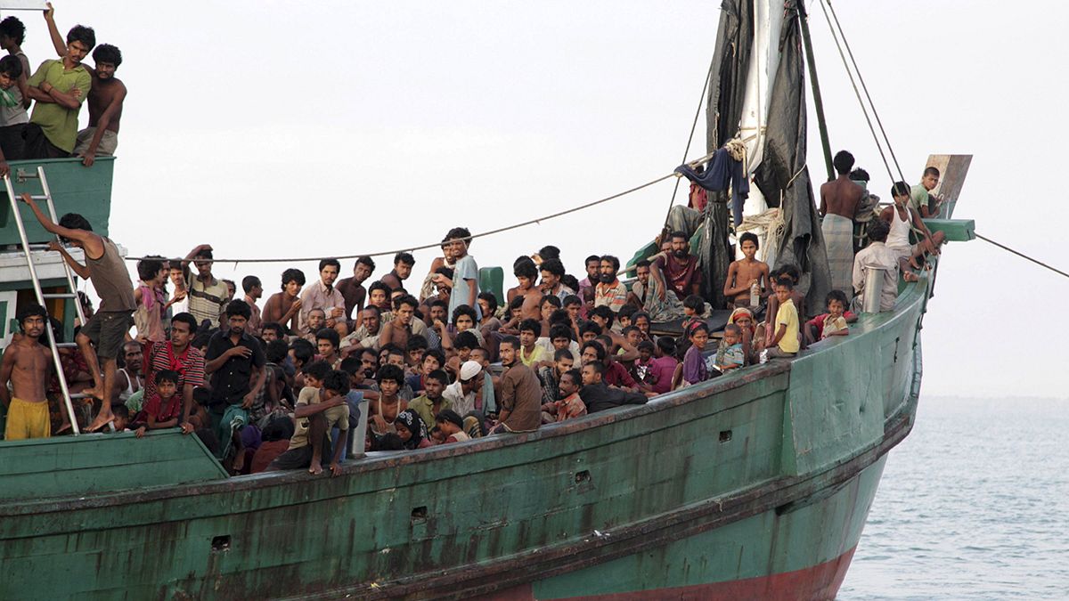 EEUU anuncia que ayudará a los países del Sudeste Asiático con la crisis migratoria