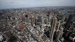 Kilátás New Yorkra a One World Observatoryból
