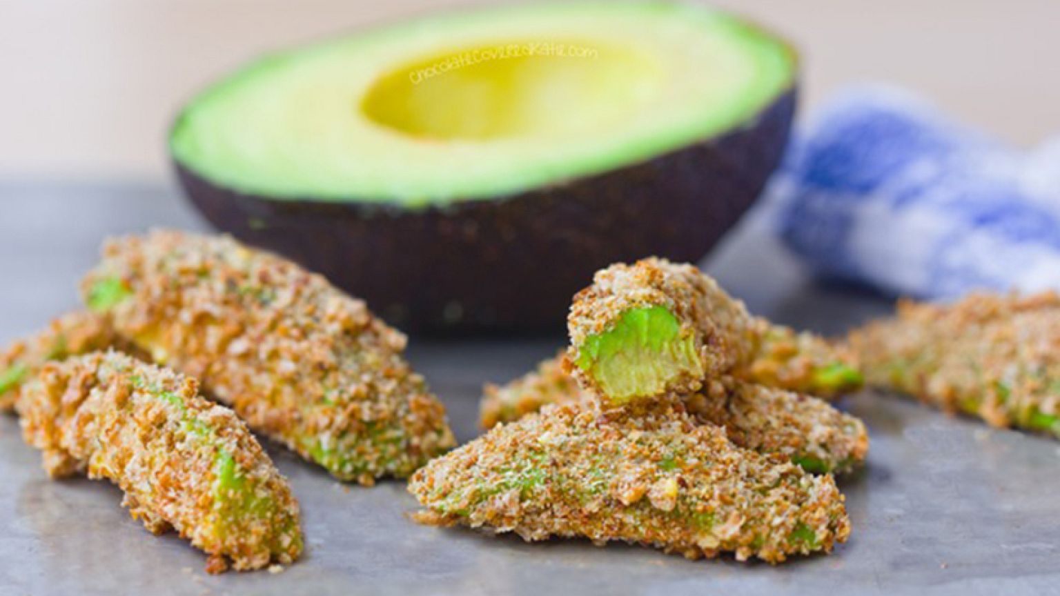 Image: Crispy baked avocado fries
