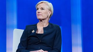Image: Cecile Richards  participates in a panel discussion during the annua