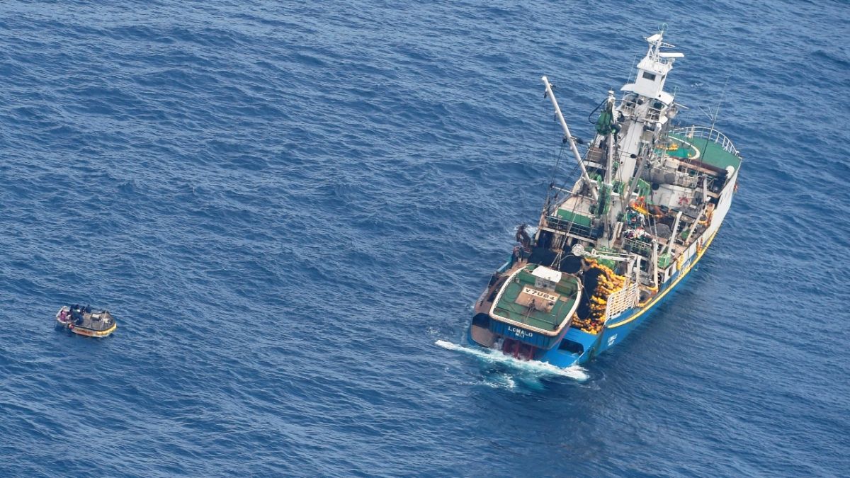 8 survivors found adrift in search for missing ferry in Pacific