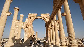 Footage shows ISIL in control of Syrian city of Palmyra