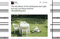 Földrengésen viccelődnek a britek