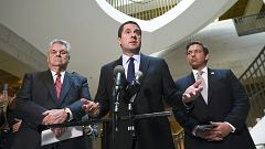 Image: Devin Nunes, Peter King and Ron DeSantis