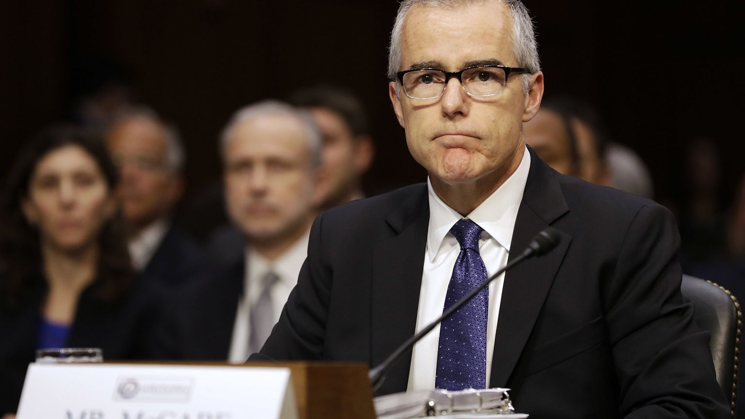 Image: Acting FBI Director Andrew McCabe