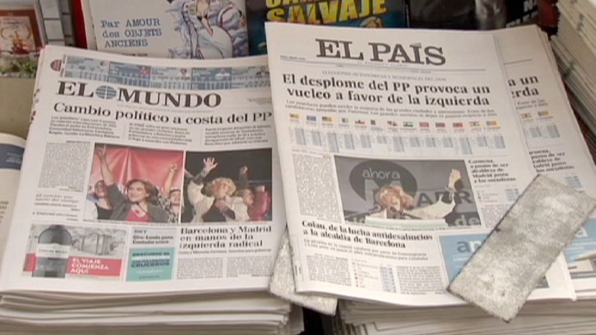 Madrid residents react to Spain's political shake-up