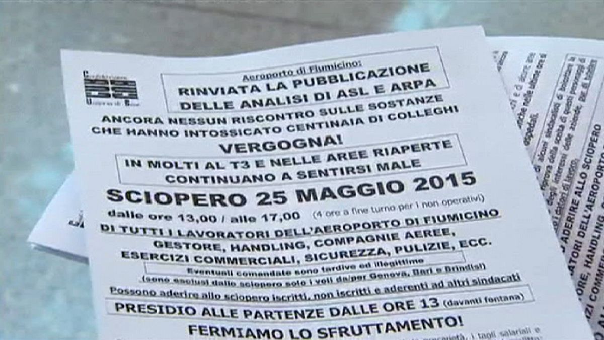 Itália: Greve da Alitália provoca caos para passageiros