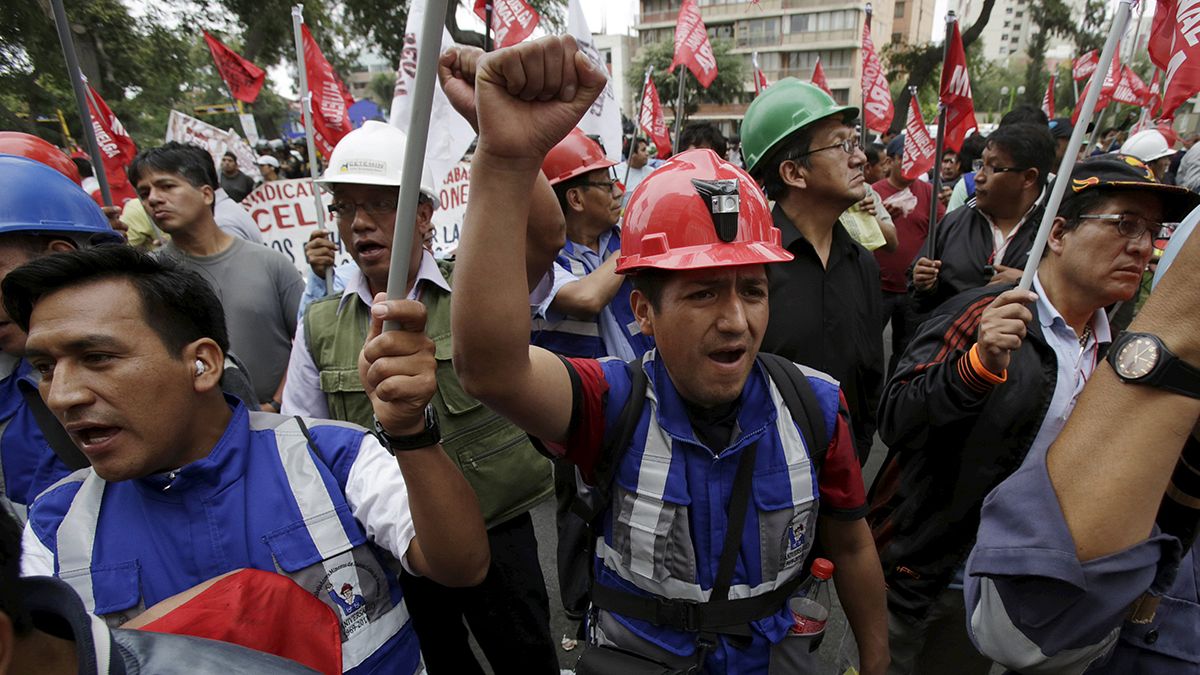 البيرو تعيش على وقع المظاهرات الإحتجاجية