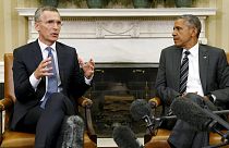 Obama und Stoltenberg heben Bedeutung der Nato hervor