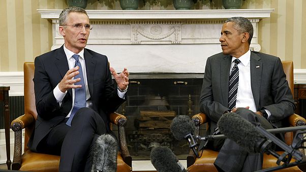 Obama und Stoltenberg heben Bedeutung der Nato hervor Obama und Stoltenberg heben Bedeutung der Nato hervor
