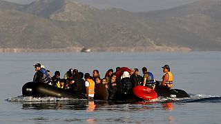 Yunan adalarına göçmen akını