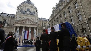 دفن أربعة من أبطال المقاومة الفرنسية في البانتيون