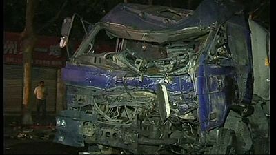 25 heridos en el accidente de un camión con oxígeno líquido en China