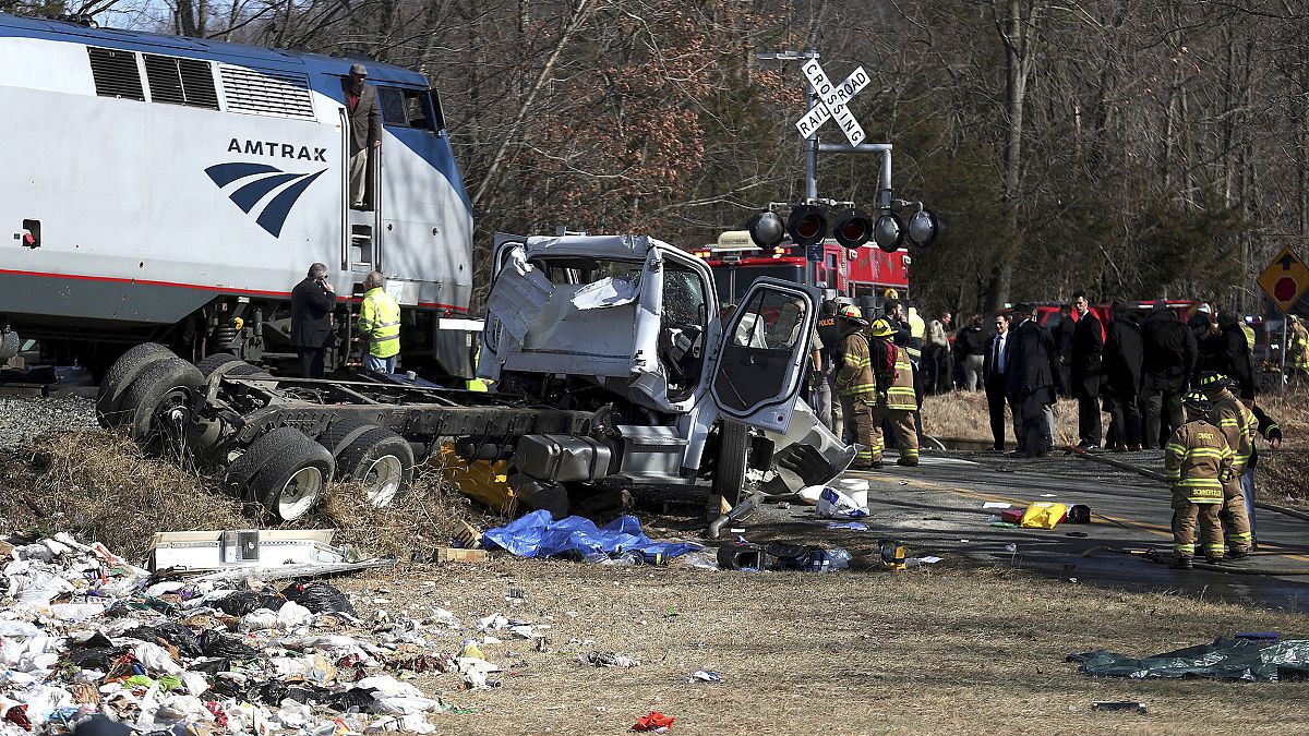 Image: Virginia train crash