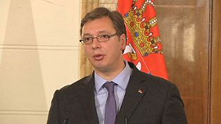 Aleksandar Vucic becomes first Serbian leader to visit Albania