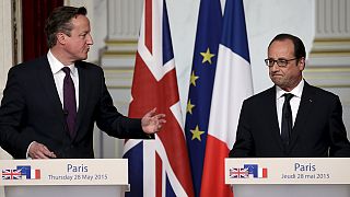Cameron expone en París sus planes de reforma de la UE