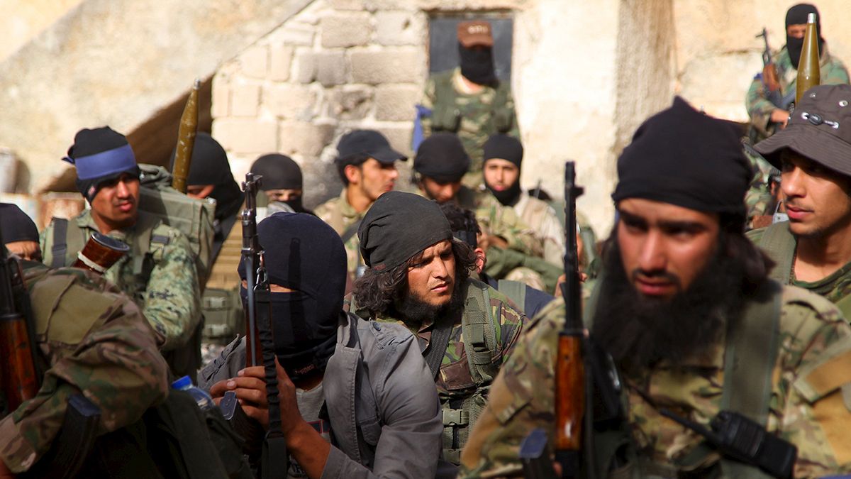 Syrian rebels seize last city in Idlib province, eye Damascus