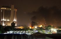 Twin car bombs at top Baghdad hotels kill 10, wound 30