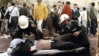 Homenaje a los 39 de Heysel en Bruselas