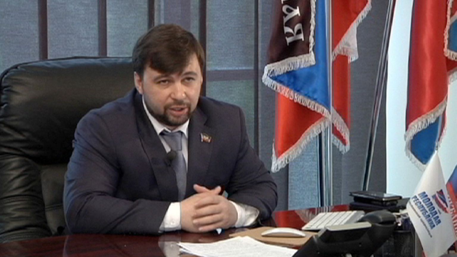 Donetks Halk Cumhuriyeti'nin lideri: "Siyasi çözümde ısrar ediyoruz"