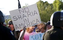 ABD'de İslam karşıtı eyleme protesto