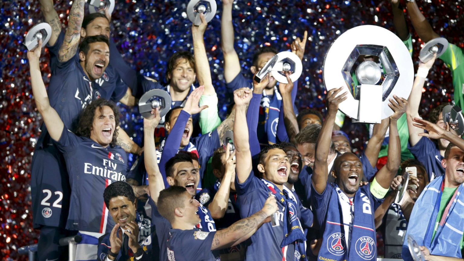 Campeones de Copa en España, Inglaterra, Alemania y Francia
