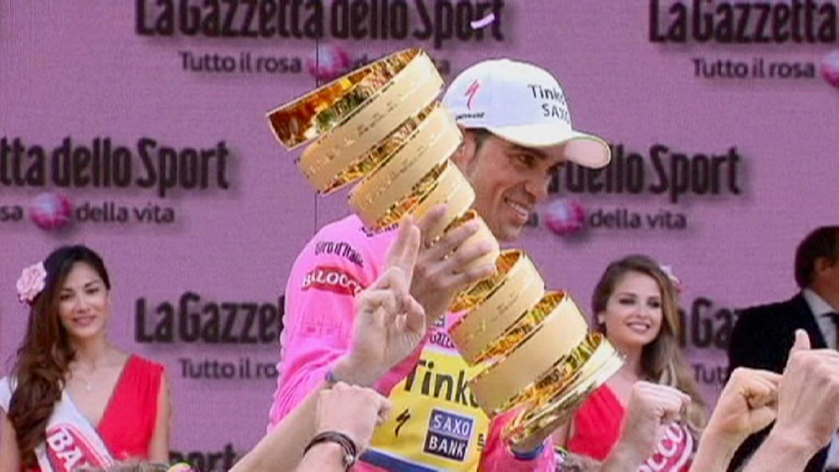 Contador clinches second Giro d'Italia title